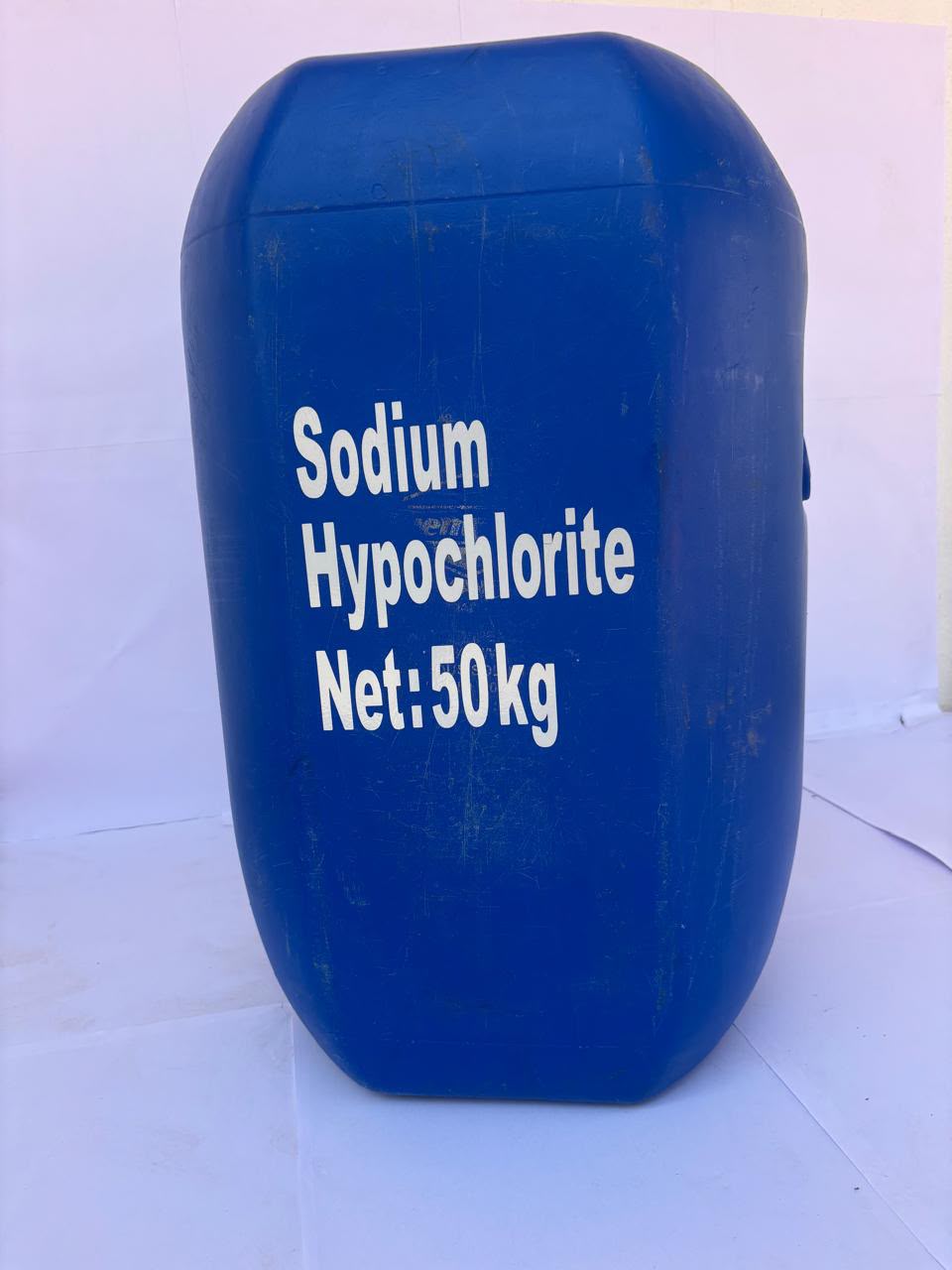 Sodium Hypochlorite 60 GPL container